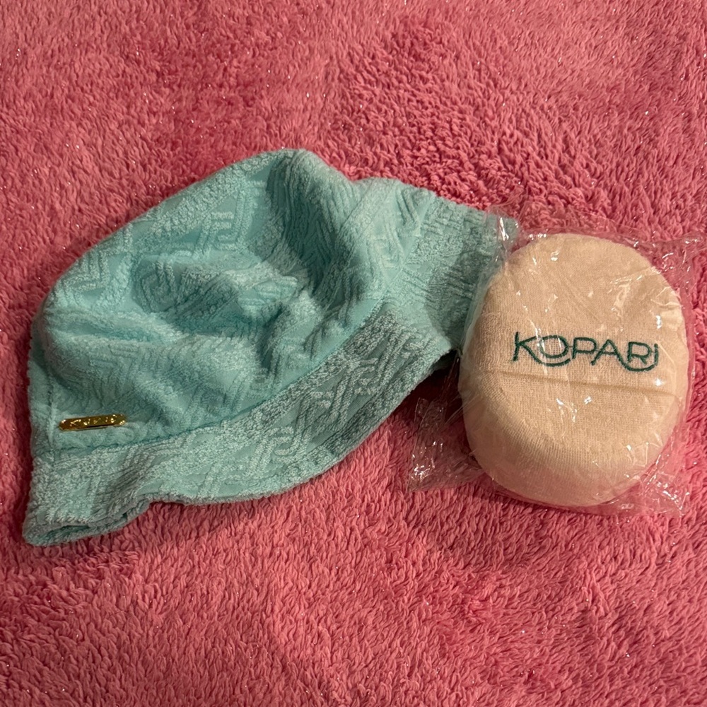 Kopari Bucket Hat and Body Scrubber